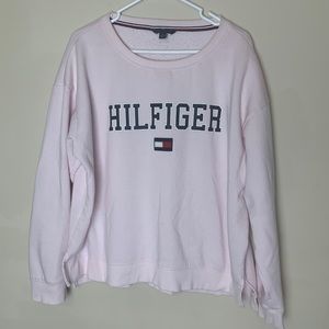Pink Tommy Hilfiger Sweatshirt